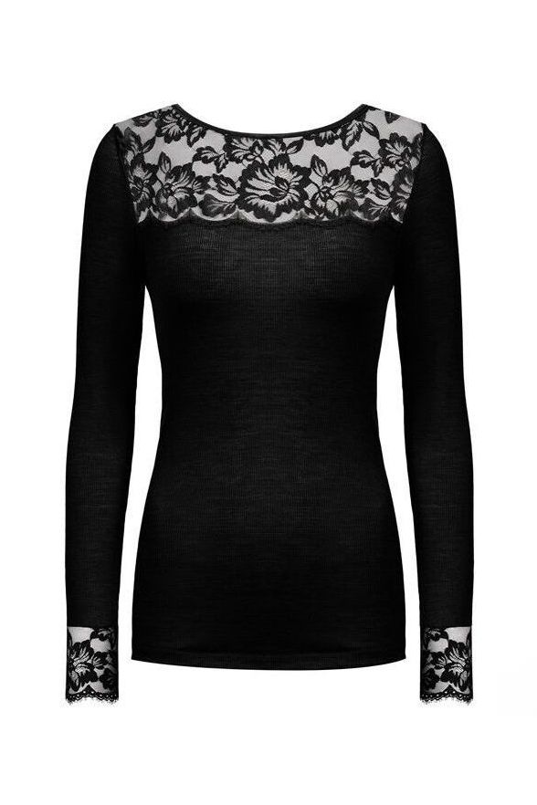 Mey Serie Wool Love T-shirt Langarm